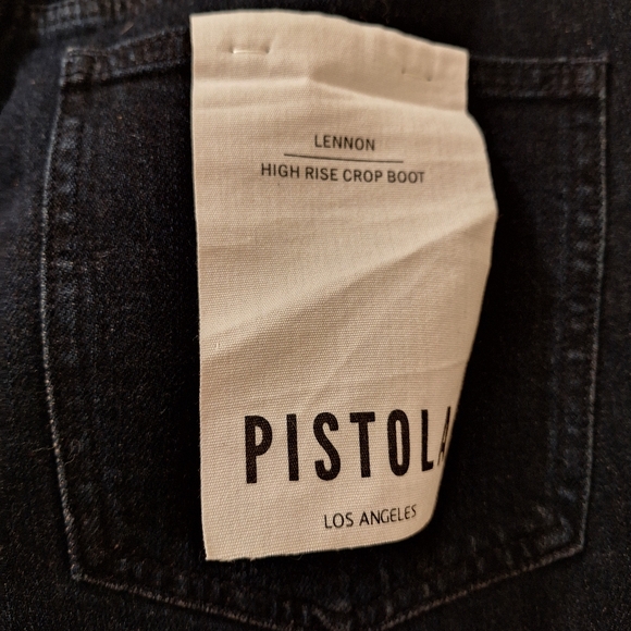 NWT Women's Pistola High Rise Crop Boot Cut Jeans Lennon 31 Joyride - Picture 5 of 7